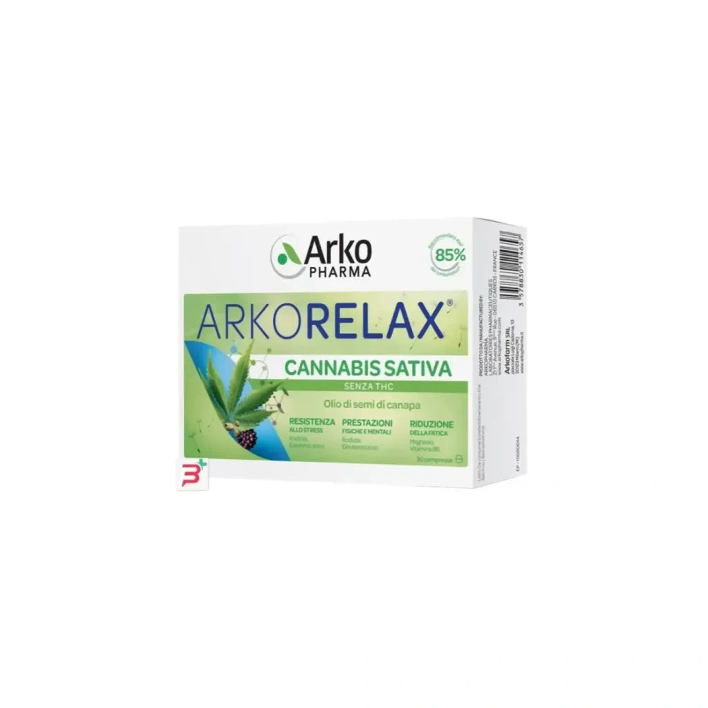 Product image - arkorelax-cannabis-sativa30cpr-982754020-1024.webp