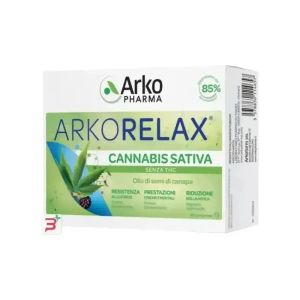 Product image - arkorelax-cannabis-sativa30cpr-982754020-1024.webp