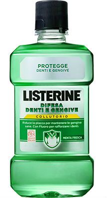 Listerine Collutorio Denti e Gengive No Alcol 500 Ml