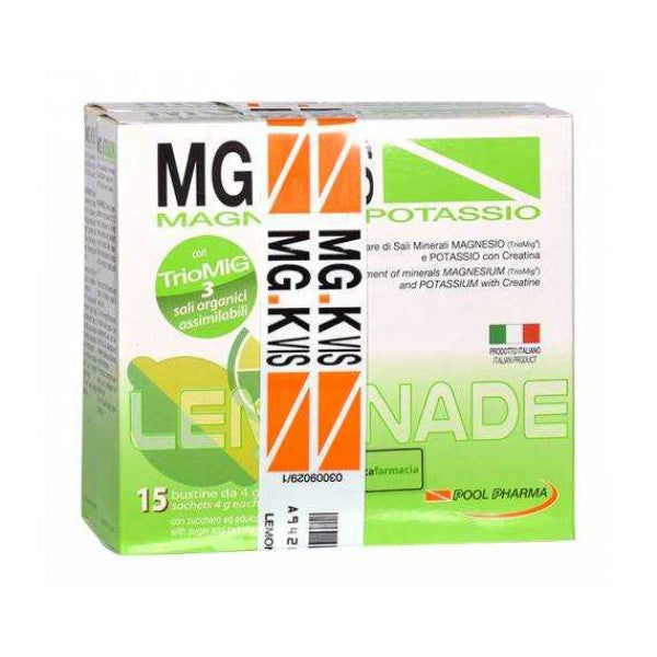 MG.K Vis Magnesio e Potassio Limone 15 bustine