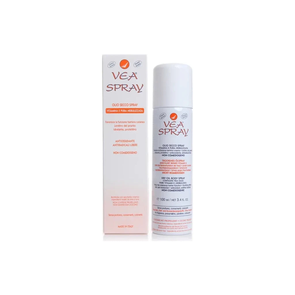 VEA SPRAY Dry Oil Vitamin E 100ml | Moisturizing Antioxidant Skin