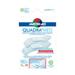Master-Aid Quadra Med Pansements Tissu Non Tissé Doux Antiseptiques - 20 Pièces