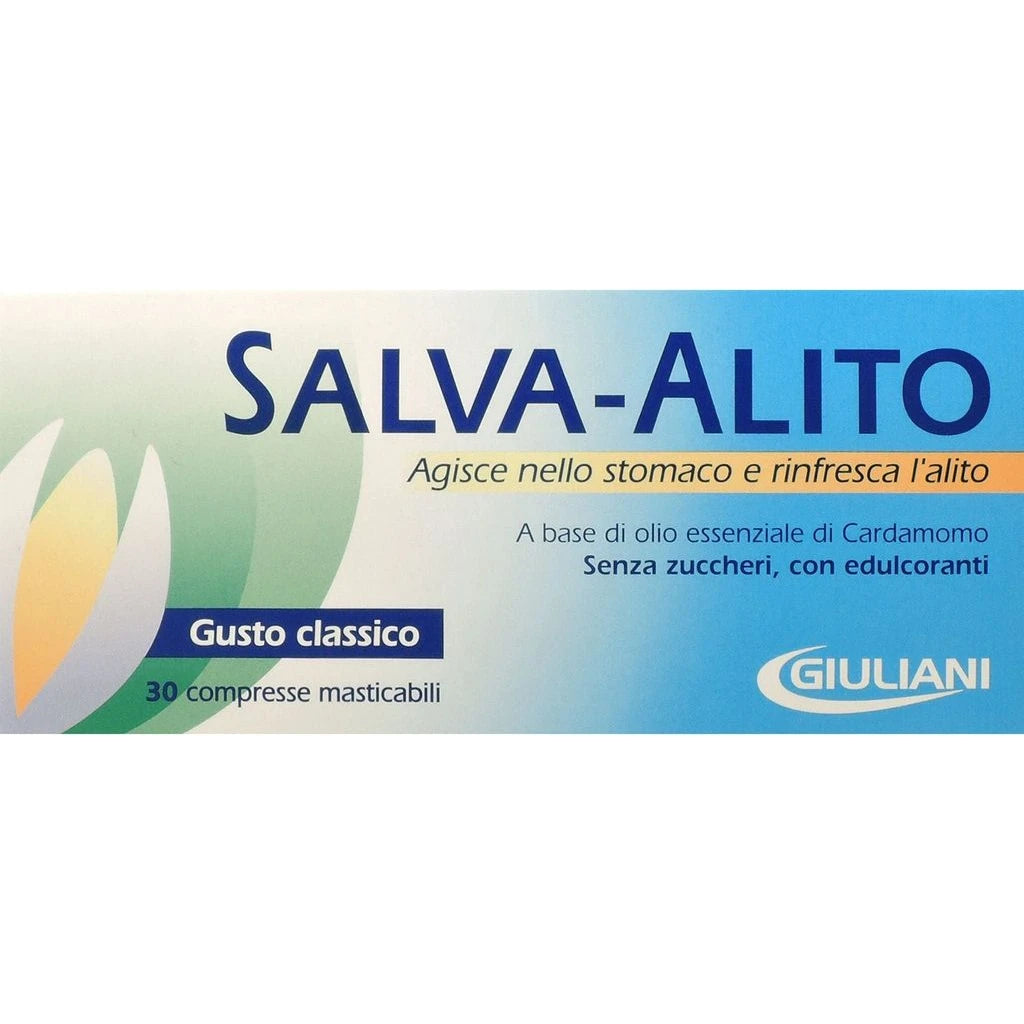 Salva-Alito Giuliani | Cardamom Chewable Tablets for Fresh Breath