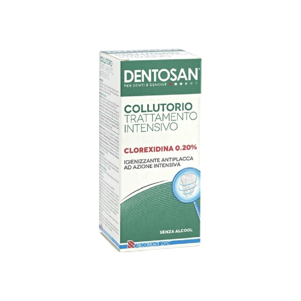 Dentosan Intensive Treatment Mouthwash with 0.20% Chlorhexidine | Anti-Plaque & Alcohol-Free
