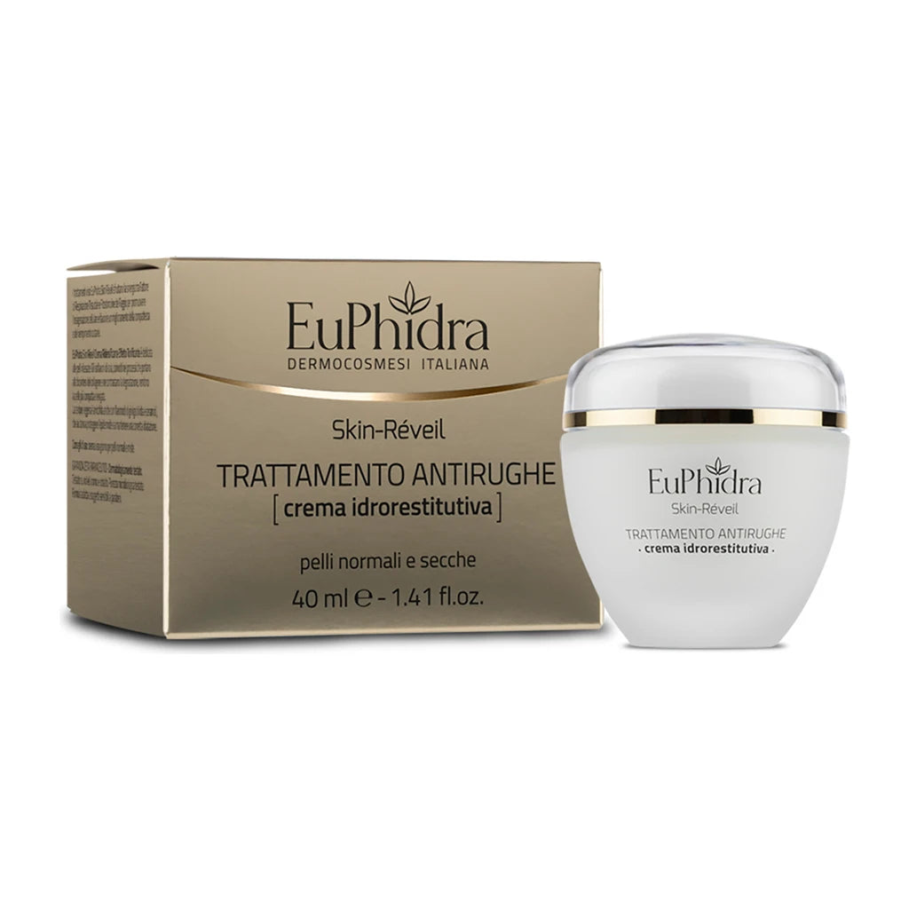Euphidra Skin-Réveil Anti-Wrinkle Hydro-Restorative Cream | Normal to Dry Skin 40ml