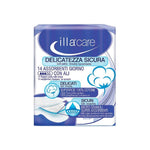ILLA CARE Day Sanitary Pads with Wings | Delicate Cotton 14 Pcs
