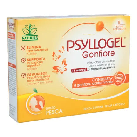 PsylloGel Schwellung - Fischereigeschmack - 10 Beutel