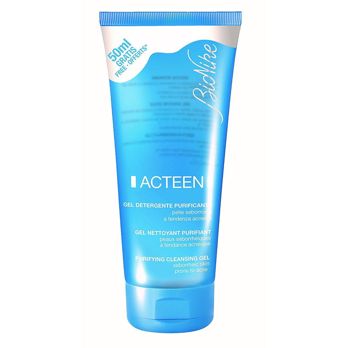 BioNike - Aknet Acteen Gel Detergente Purificante 200 Ml