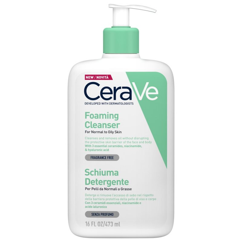 Cerave -Schaumstoffwaschmittel 473ml