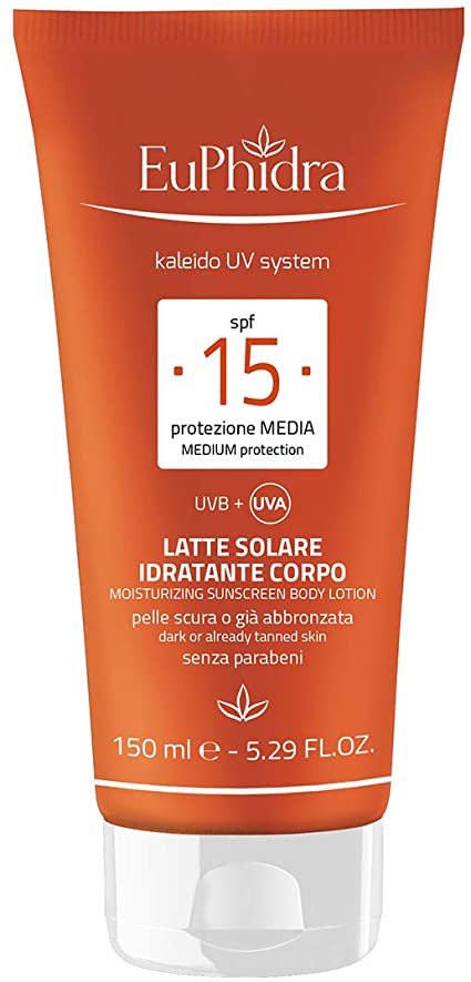 EUPHIDRA Cuerpo de leche SPF 15 - 200 ml