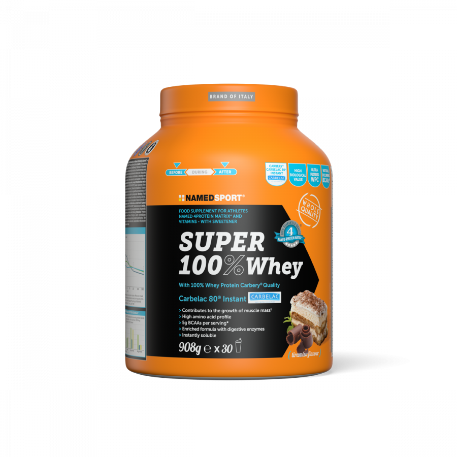 Named sport Super 100% Whey Tiramisu 908g