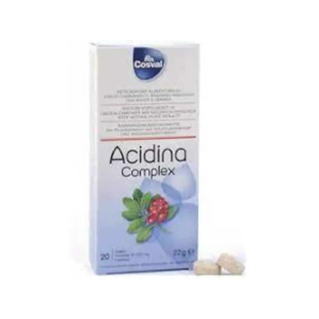 Product image - acidina-complex-20cpr-938403716-1024.webp