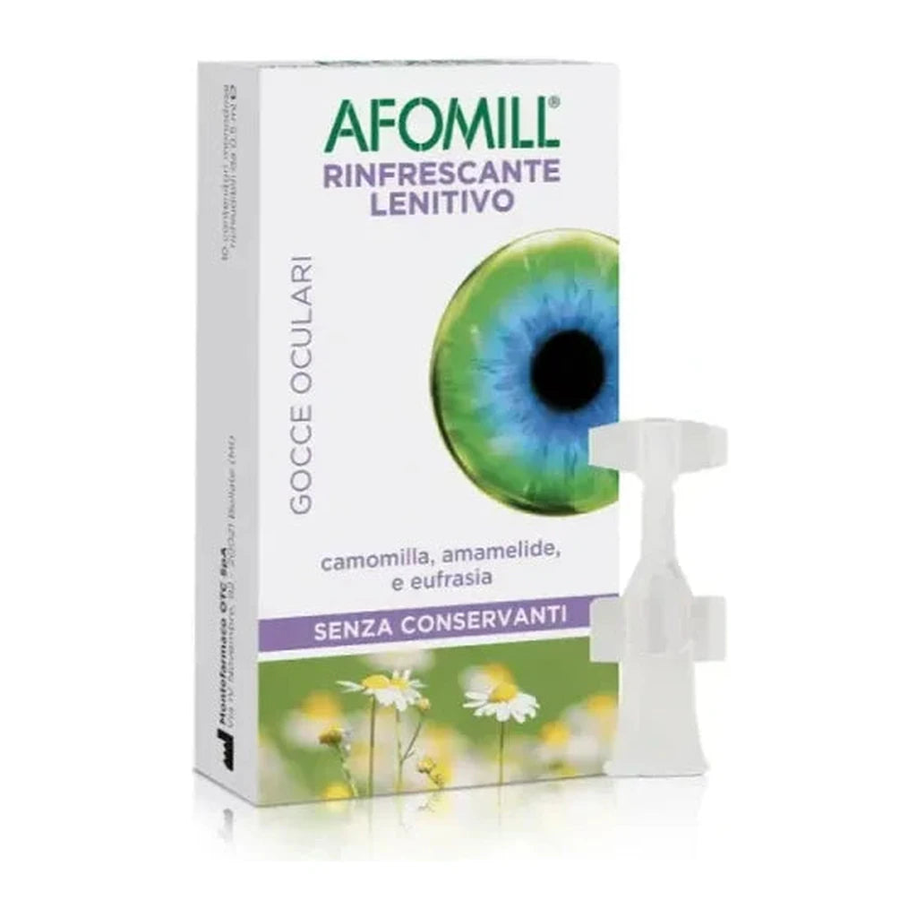 Afomill Rinfrescante Lenitivo 10 fiale da 0,5 ml