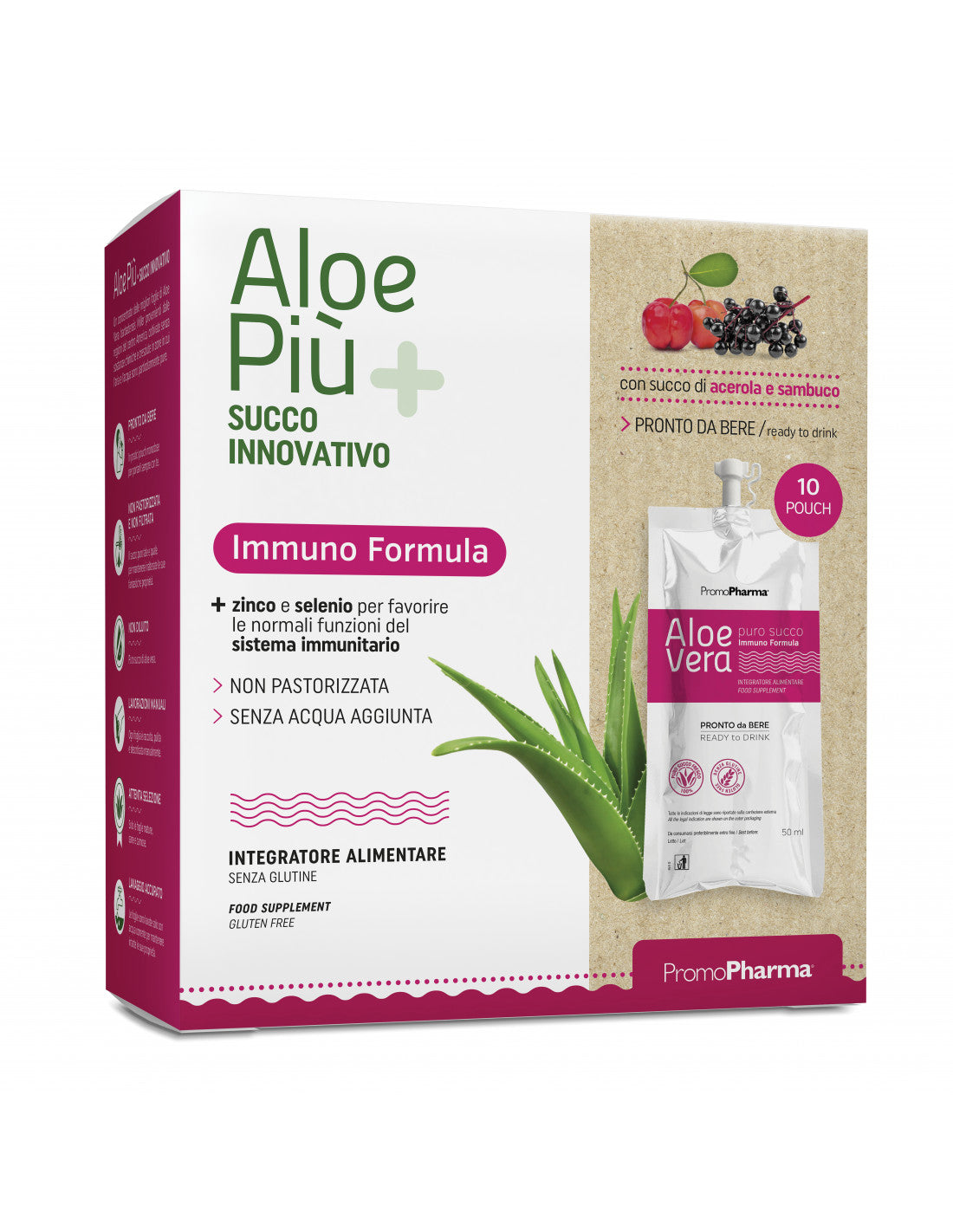 Aloe Vera Fresh Juice Immuno Formula 10 Stick
