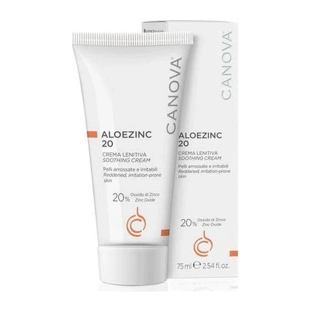 Canova Aloezinc 20 Crema Calmante 75ml | Pieles Enrojecidas e Irritadas