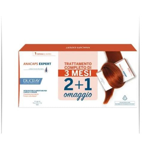 ANACAPS EXPERT Integratore alimentare per capelli 30 x 3 capsule