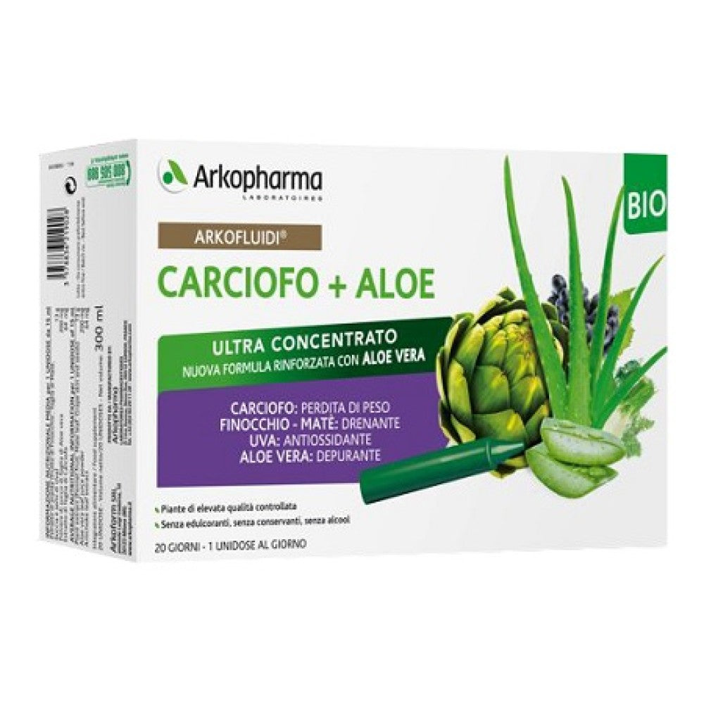 ARKOFLUIDI ARTISCHOCKE+ALOE V 20F