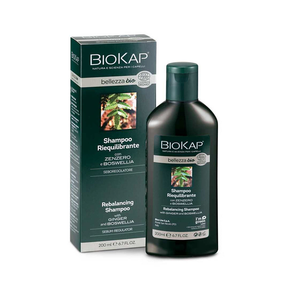 Biokap Bellezza Bio Shampoo Riequilibrante  200ml