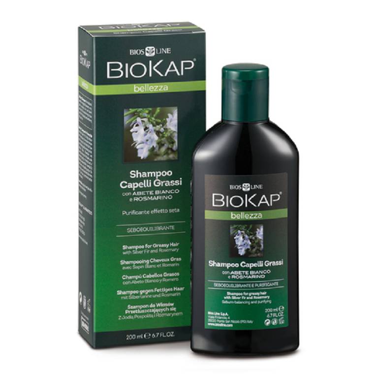 Biokap sh 200 ml cheveux huileux