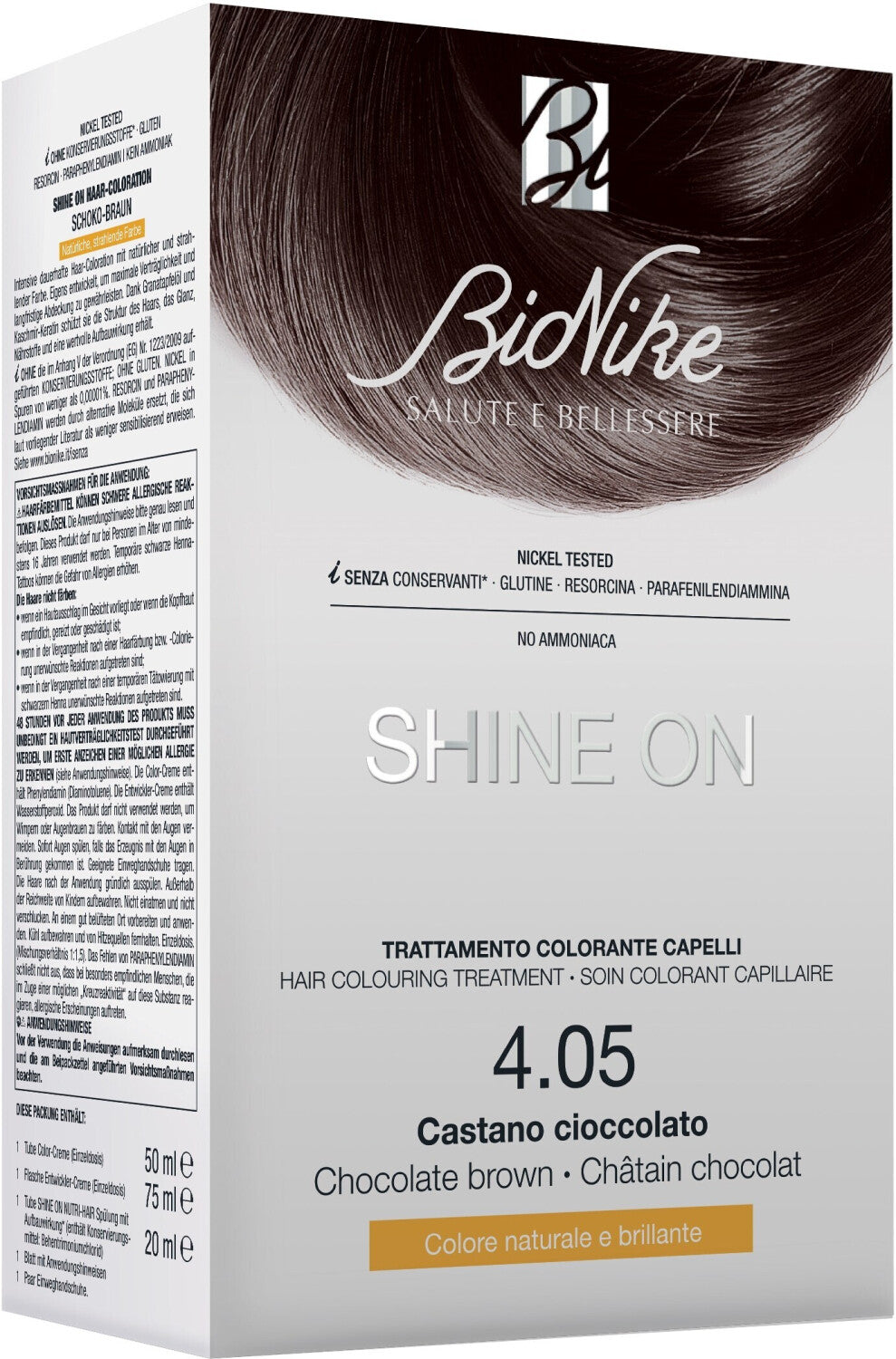 BIONIKE SHINE ON COL CASTANO CIOCCOLATO 4.05