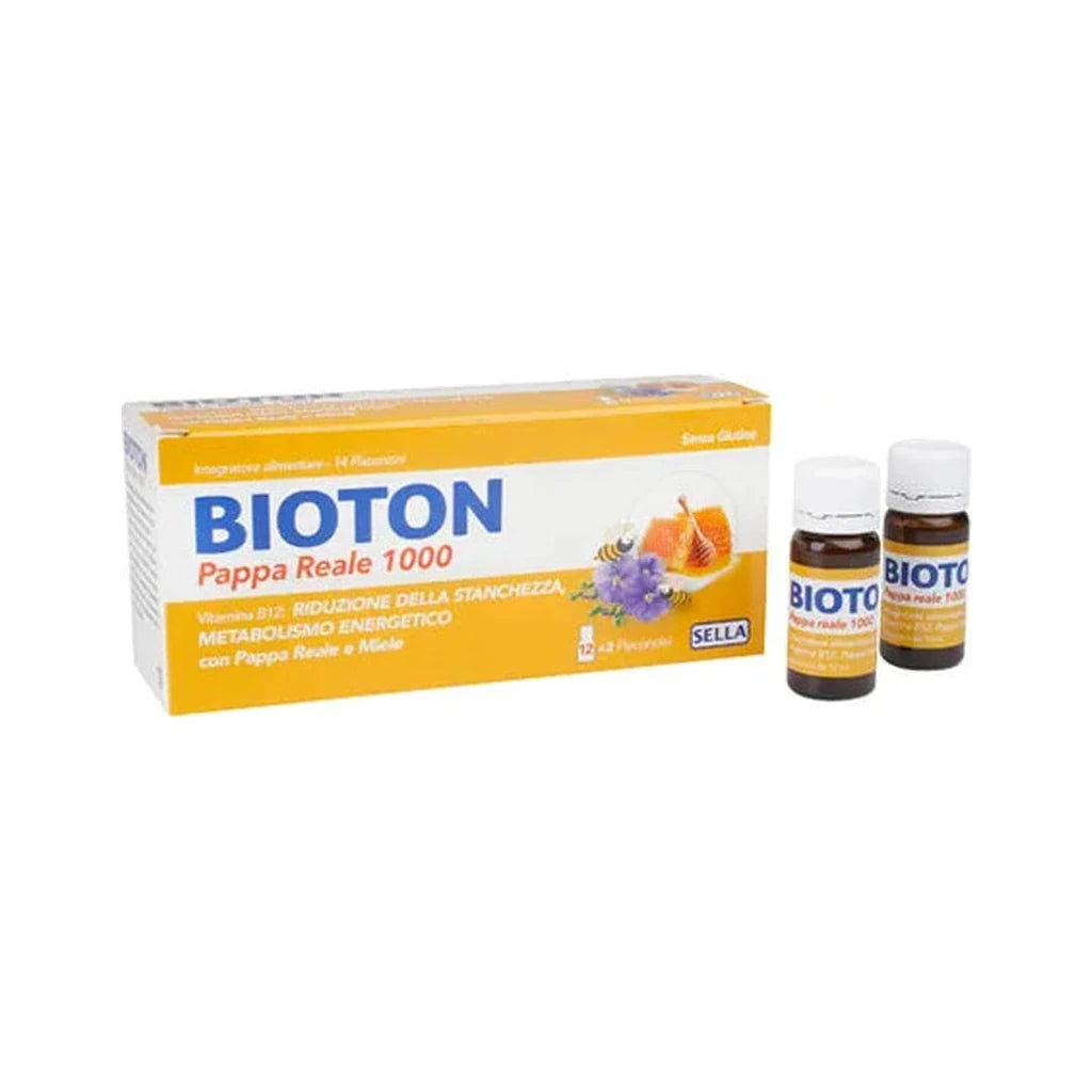 Bioton Jalea Real 1000mg Vitamina B12 | Energía & Antifatiga Suplemento Sella