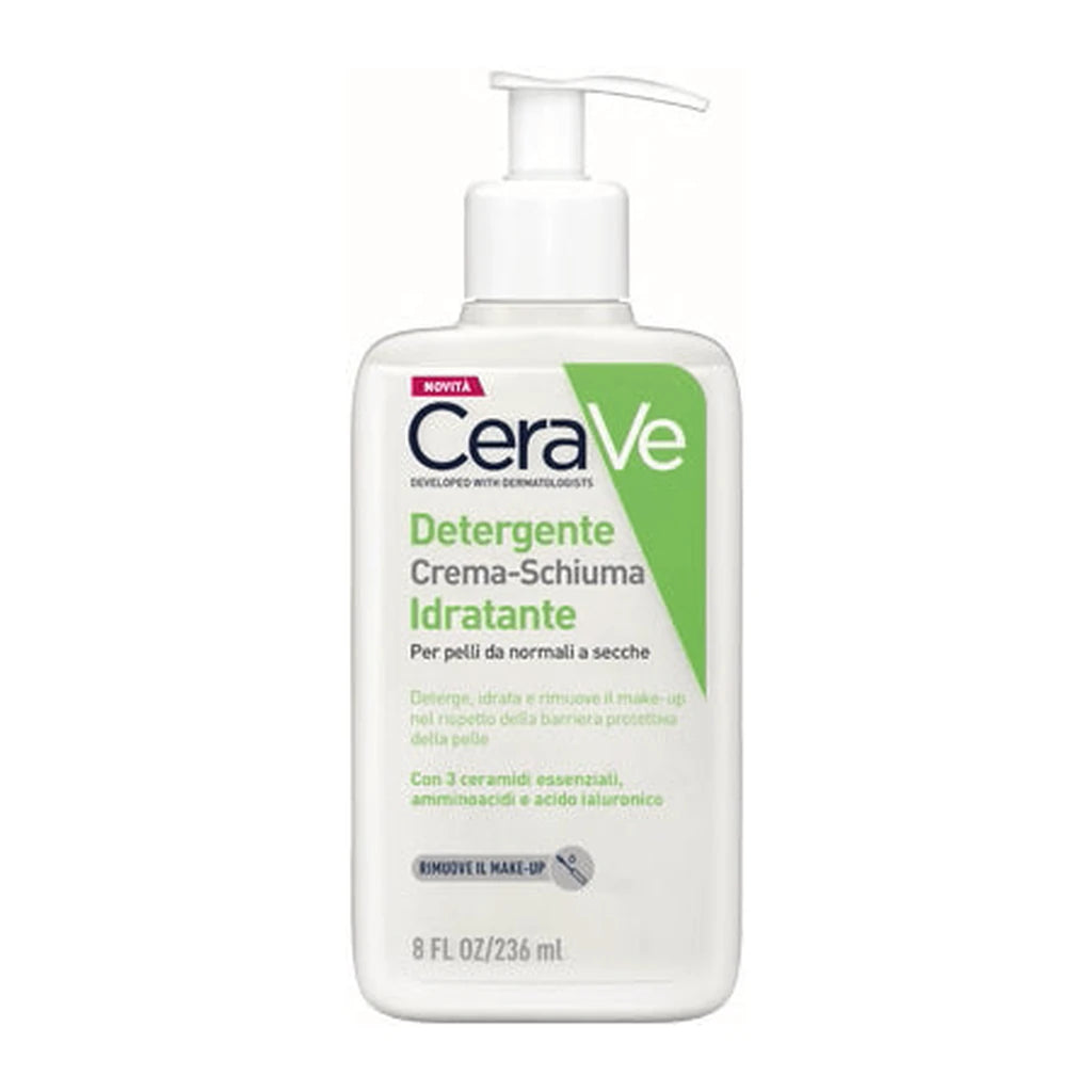 CERAVE Cleaner de crema de espuma hidratante 236 ml