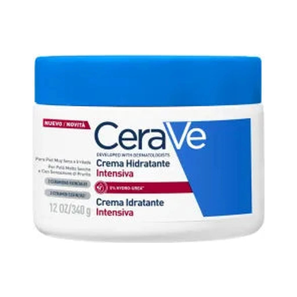 CeraVe Crema Hidratante Intensiva | Urea y Ceramidas para Piel Seca y Áspera