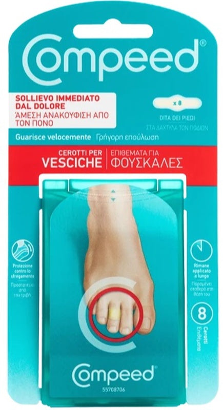 Compeed Dita Dei Piedi 8 Cerotti