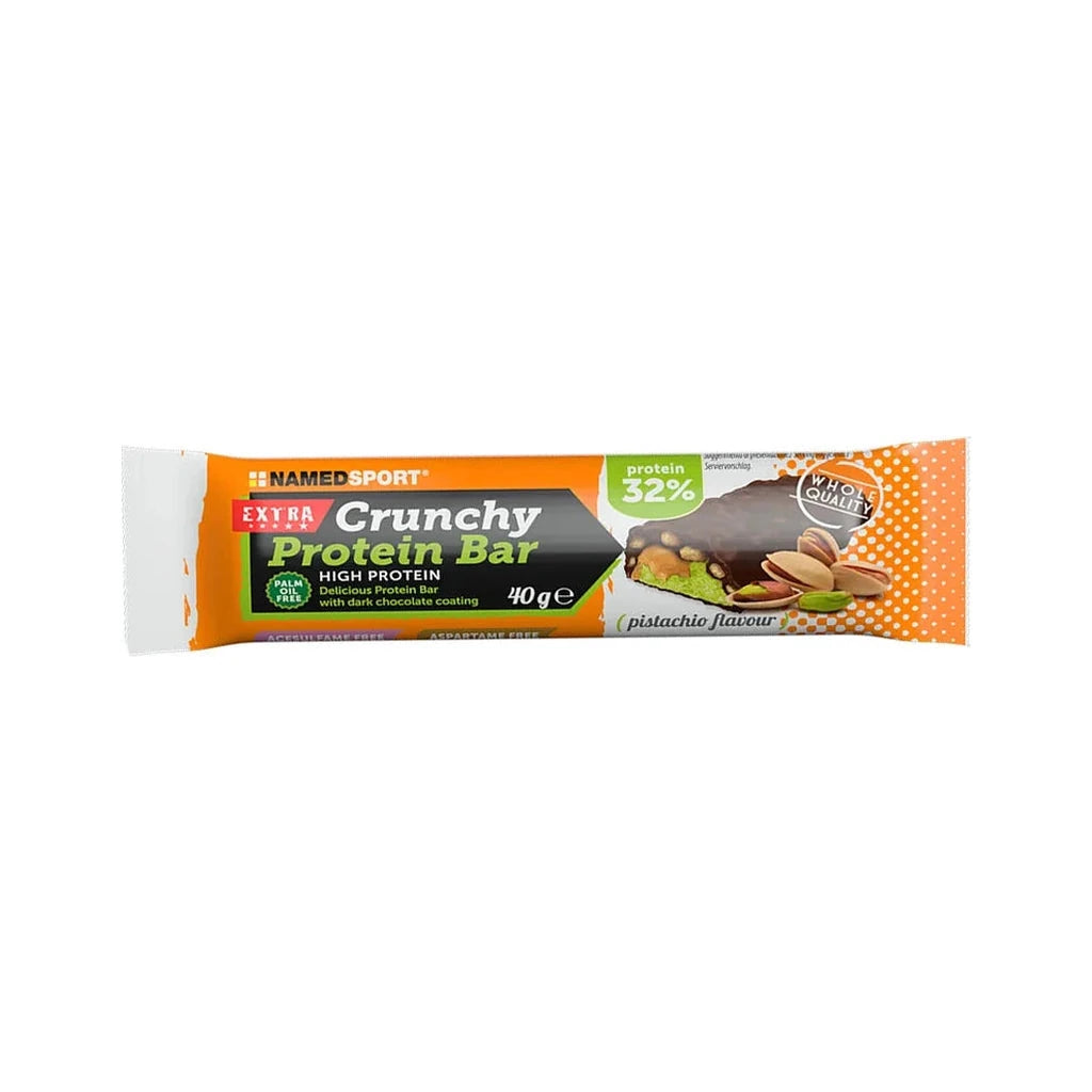 NamedSport Crunchy Pistachio Protein Bar 40g | 32% Protein Snack