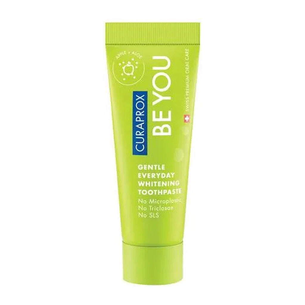 Curaprox Be You Apple+Aloe Gentle Whitening Toothpaste 10ml - Microplastic Free