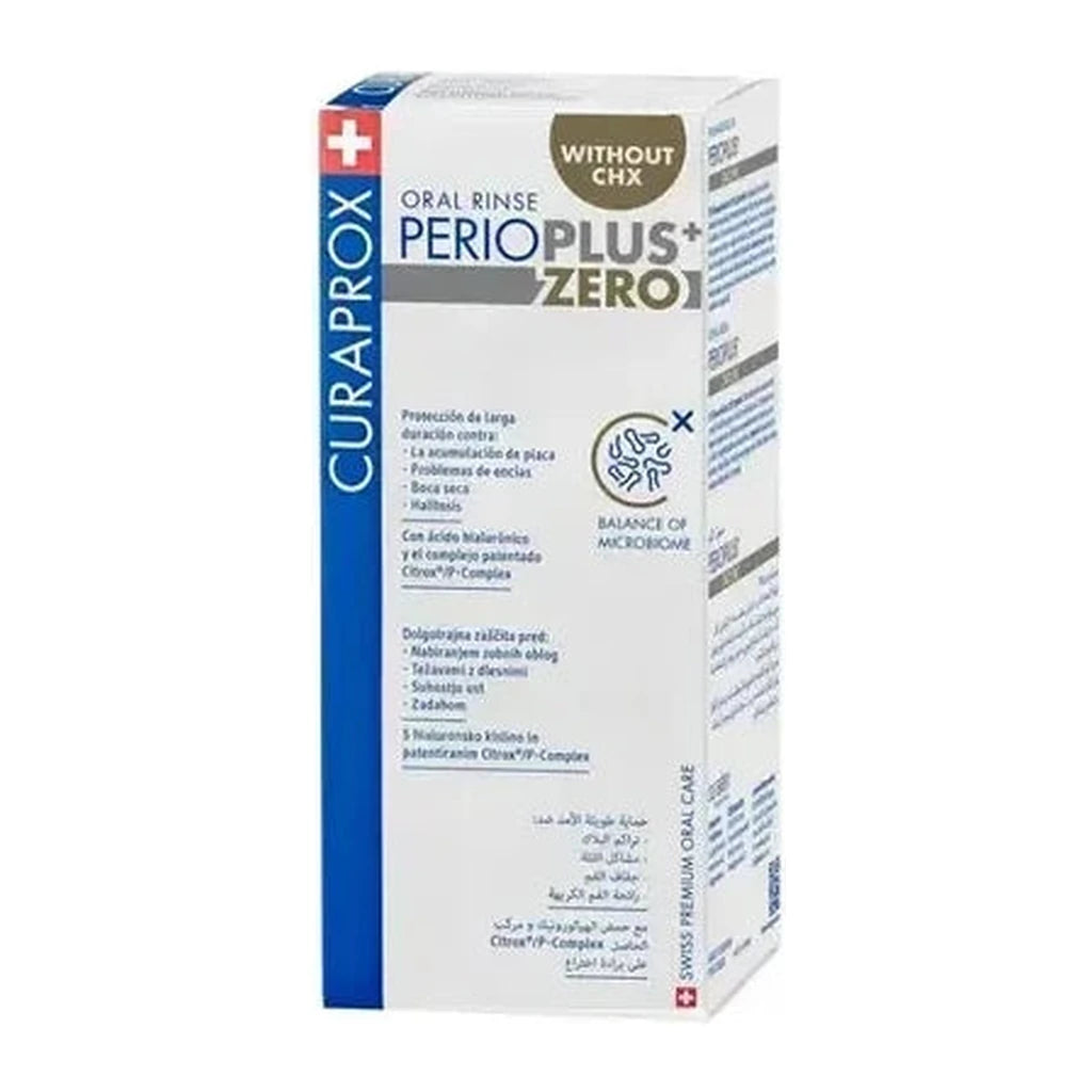 Curaprox Perio Plus Zero Mouthwash 200ml | Gum & Microbiome Protection