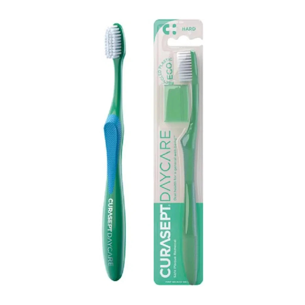 Curasept Daycare Hard Eco Toothbrush - Sustainable Oral Hygiene