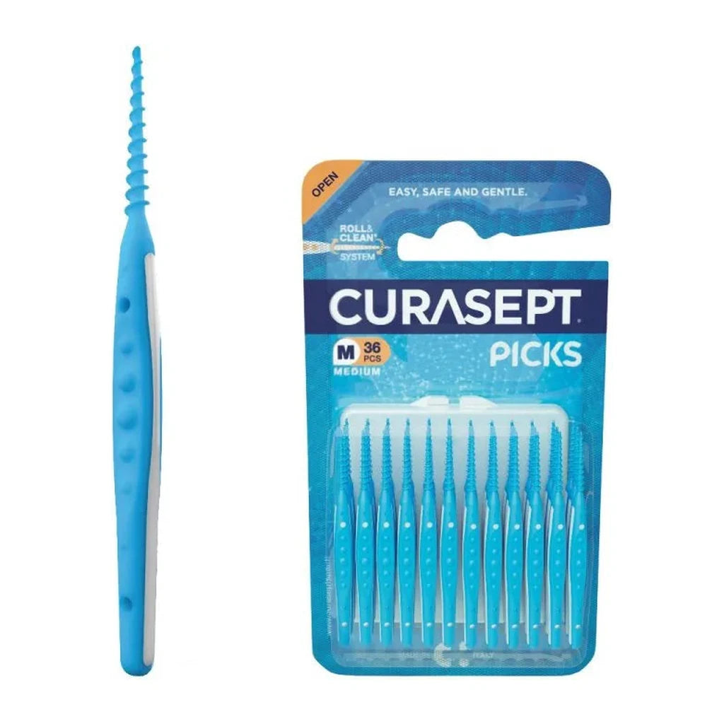Curasept Picks Medium 36pcs | Interdental Brushes for Complete Oral Hygiene