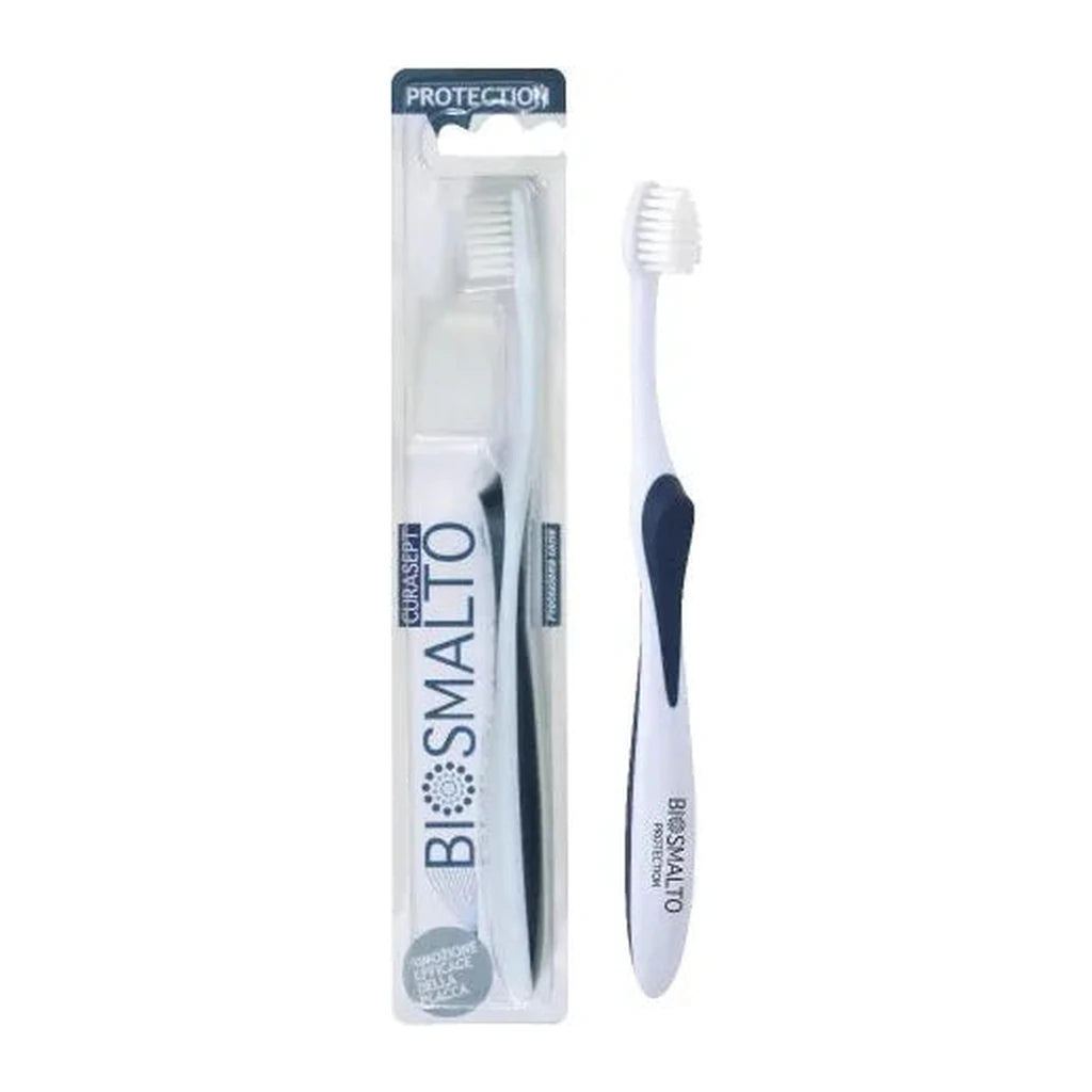 CURASEPT BIOSMALTO Protection Toothbrush - Enamel & Gum Care, Effective Plaque Removal