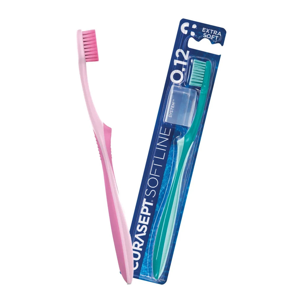 Curasept Softline 0.12 Extra Soft Toothbrush for Sensitive Gums