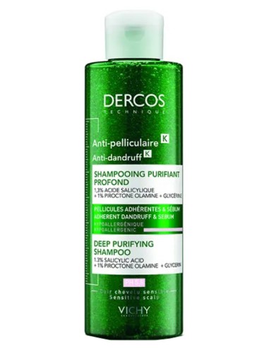 DERCOS ANTIFORFORA K 20 250ML