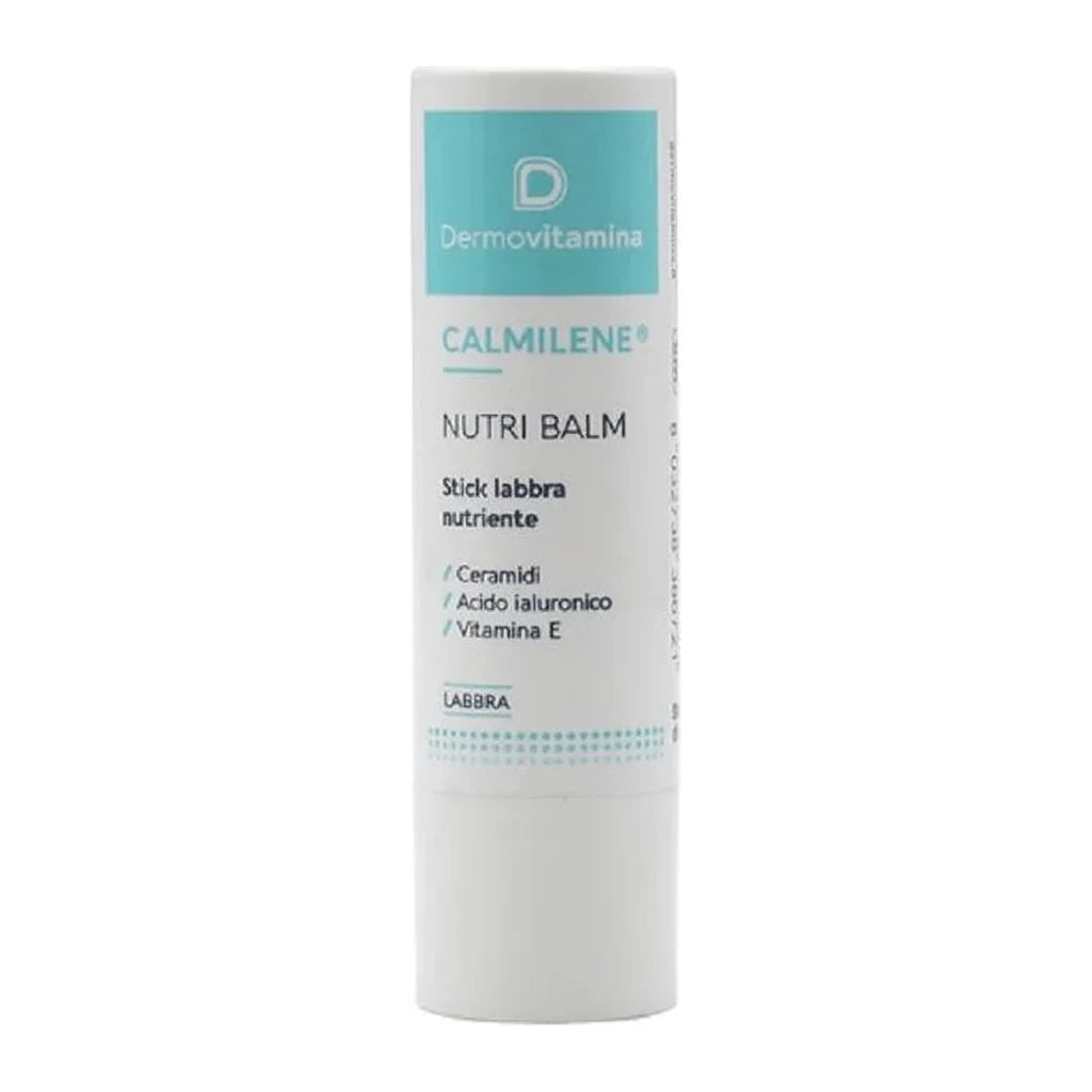 Dermovitamina Calmilene Nutri Balm - Pflegender Lippenstift mit Ceramiden, Hyaluronsäure, Vitamin E