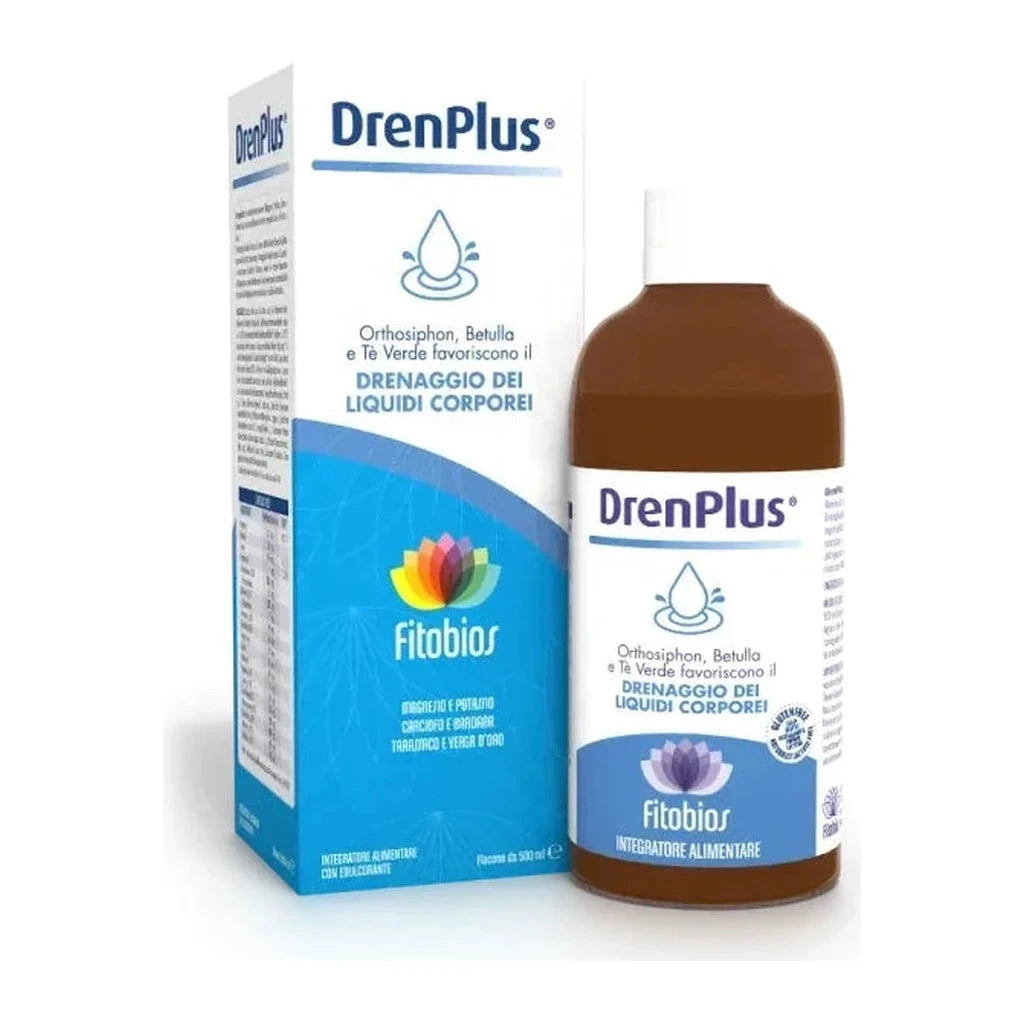DrenPlus Fitobios 500ml | Herbal Draining Supplement for Liquid Retention