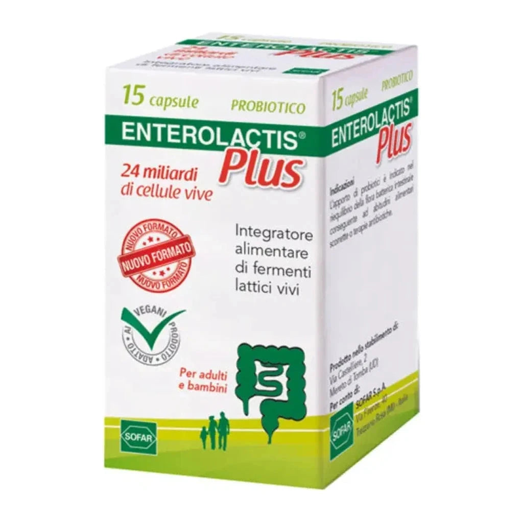Enterolactis plus 15 Kapsel