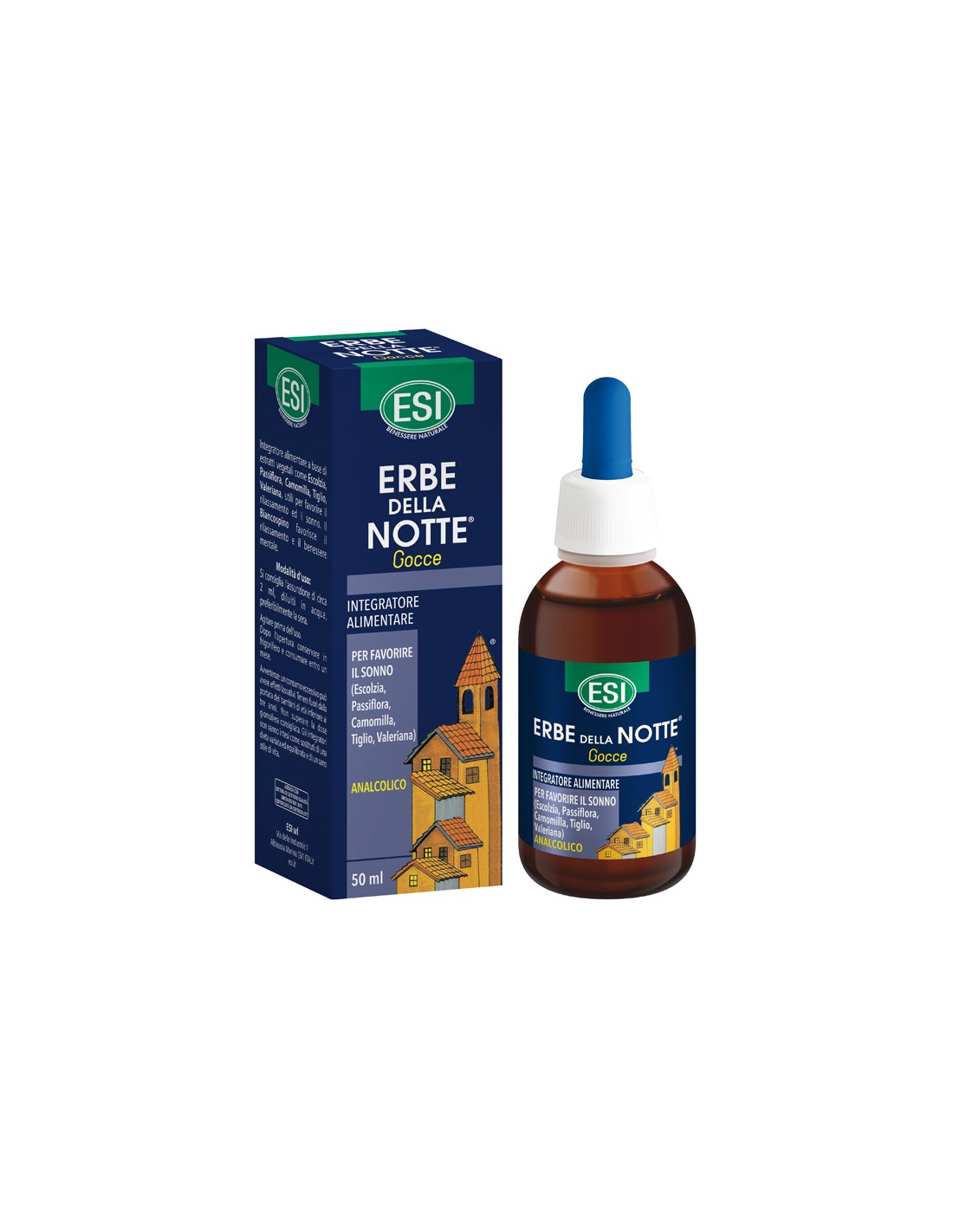 ESI ERBE NOTTE GOCCE ANALCO 50ml