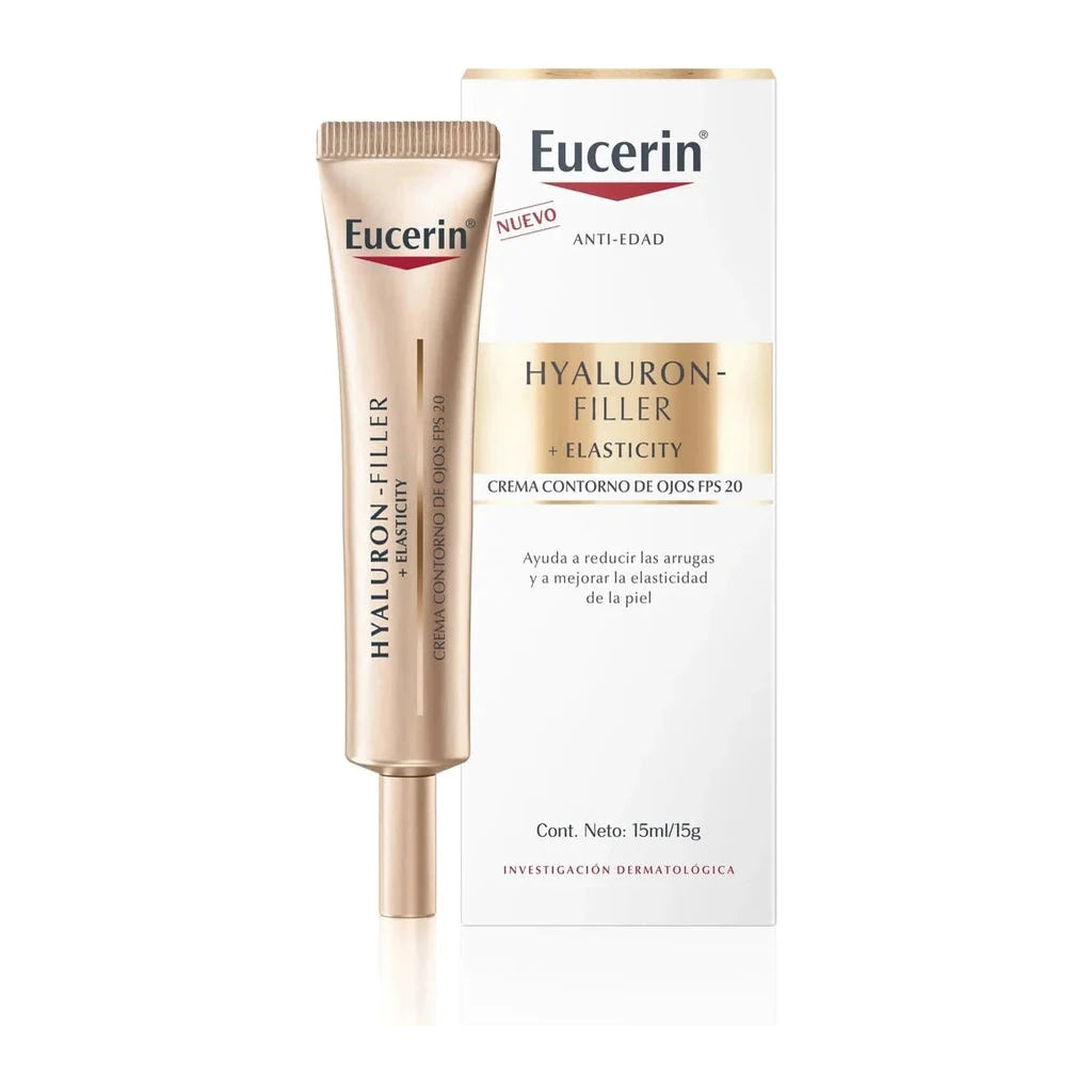 Eucerin Hyaluron-Filler+Elasticity Occhi SPF15 15 Ml