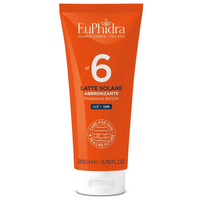 EUPHIDRA  - LATTE SOLARE SPF6 ABBRONZANTE 200ML