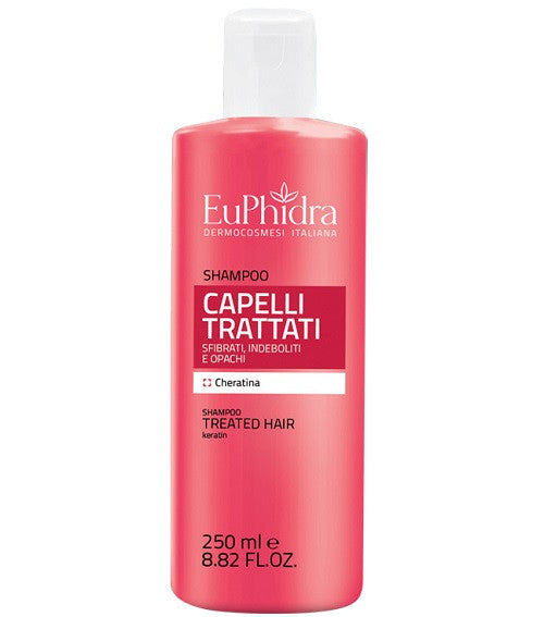 Euphidra Champú para el cabello tratado con 250 ml