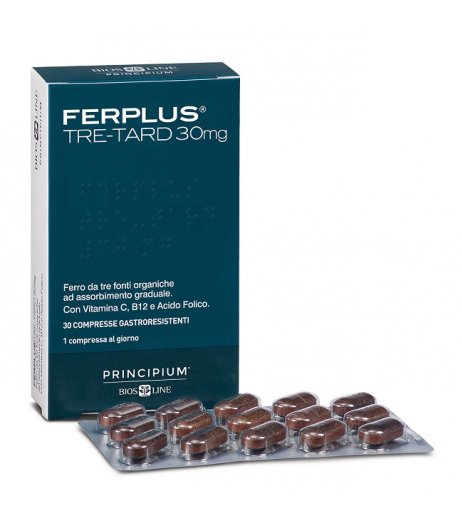 Ferplus tre-tard 30mg 30CPR