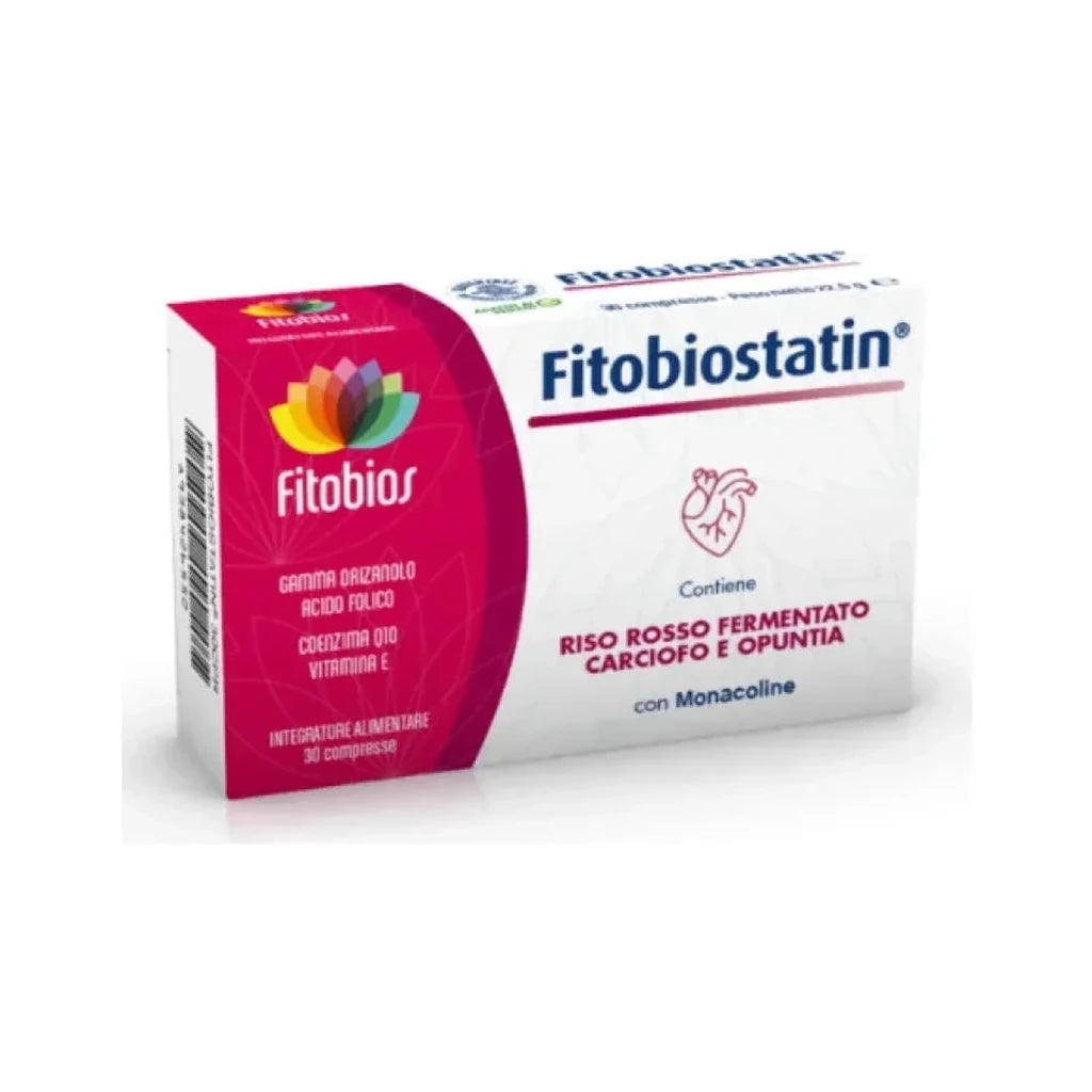 Fitobiostatin | Rotreis-Nahrungsergänzung für Cholesterin & Herz-Kreislauf-Gesundheit