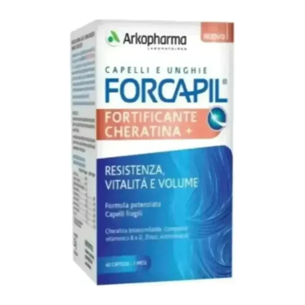 Fortification de la capsule Forcapil + Cheratin 60
