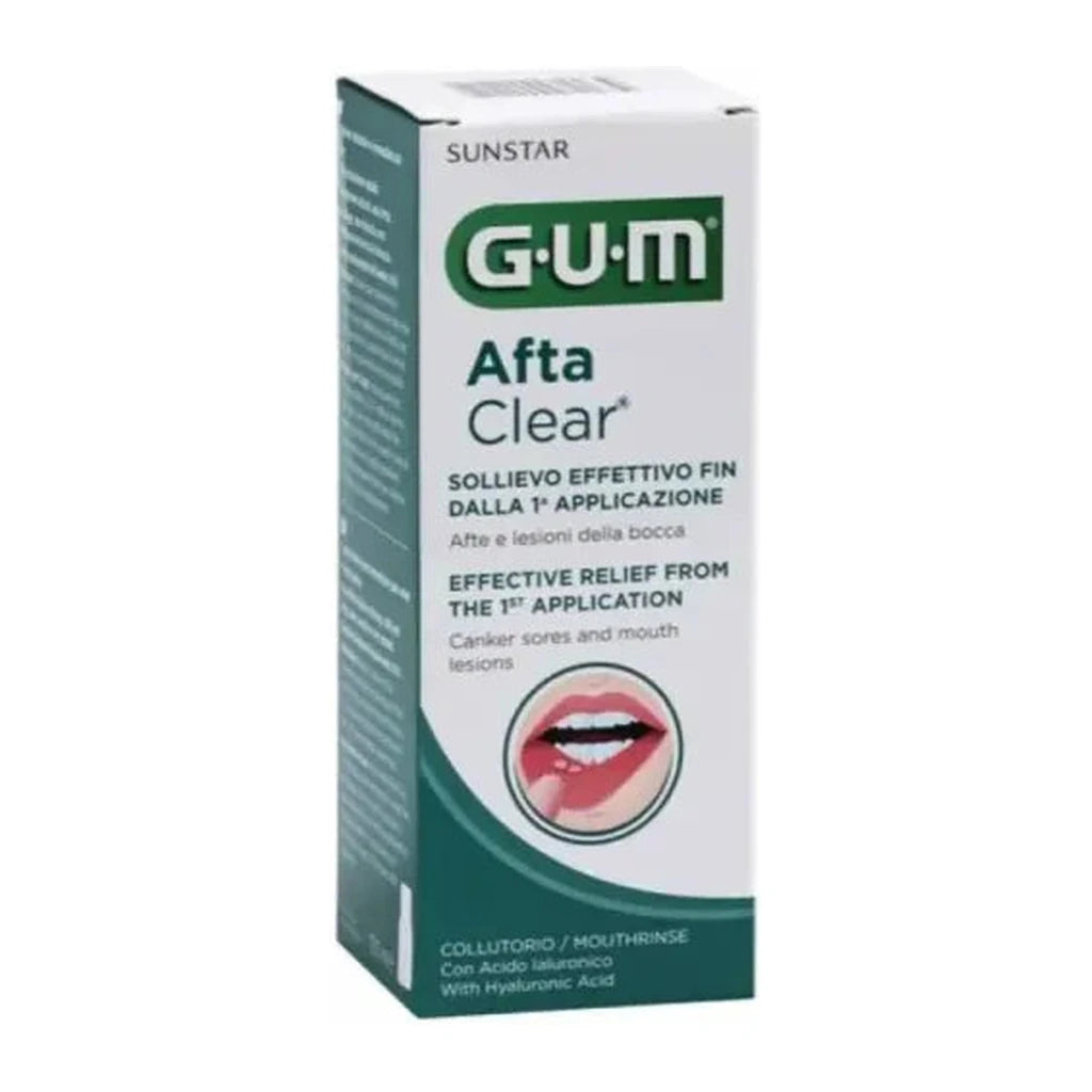 GUM AFTACLEAR RINSE 120ML