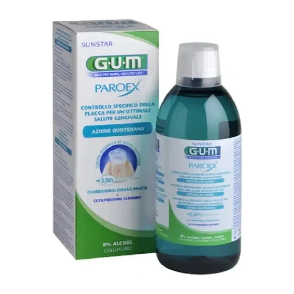 GUM PAROEX 0.06 CHX COLLUT 500