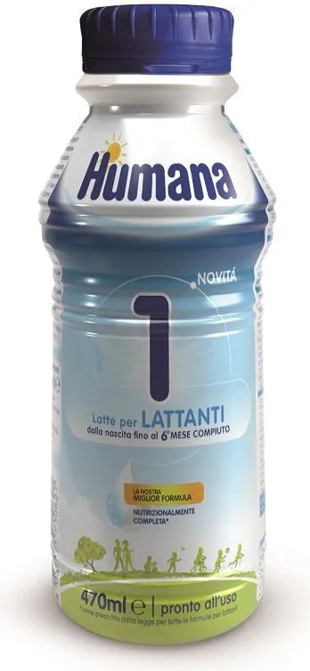 Humana 1 Säuglingsmilch HMO Gebrauchsfertig 0-6 Monate - 470ml