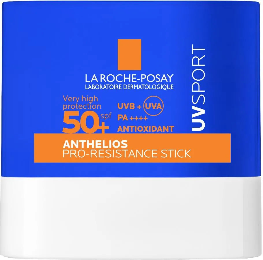 La Roche-Posay Anthelios UVSPORT Stick SPF50+ Très Haute Protection Solaire UVB+UVA Résistant à l'Eau 8g